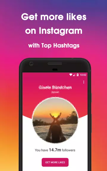 Screenshot LikesBooster Free - Get More Likes using Hashtags 1