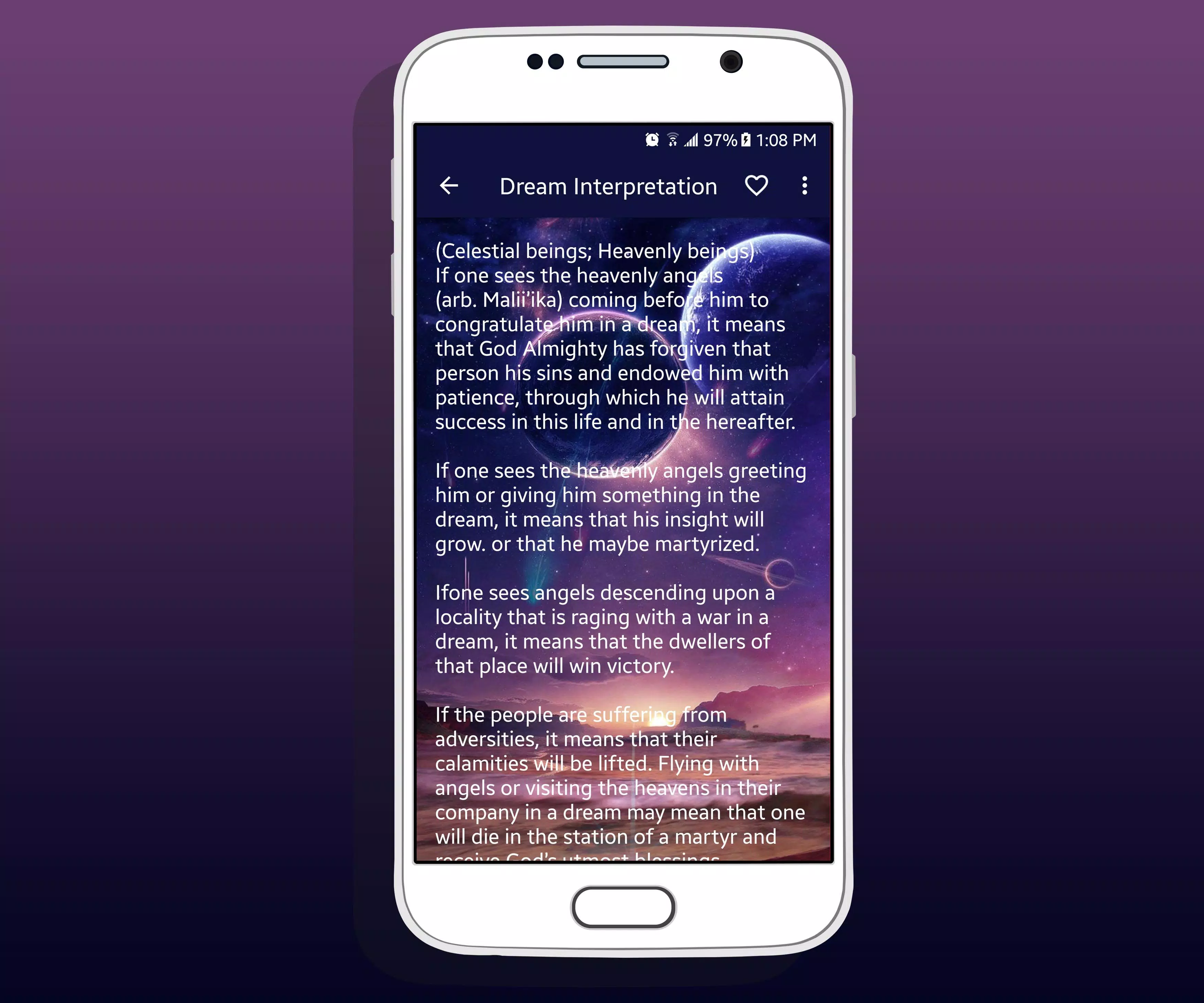 Dream Interpretation ảnh chụp màn hình 3
