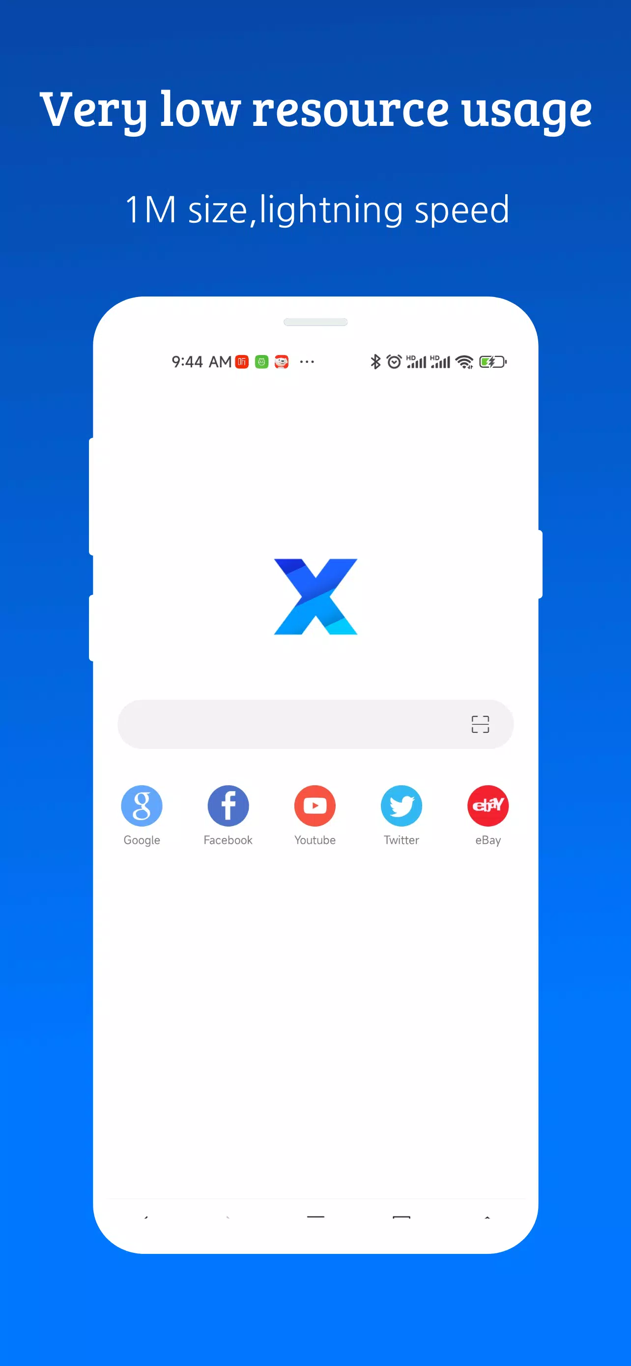 XBrowser স্ক্রিনশট 1