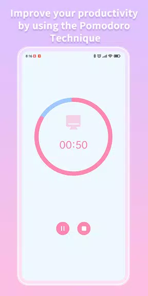 Brain Focus Productivity Timer captura de pantalla 