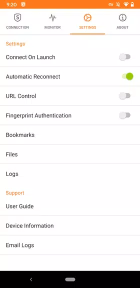 SonicWall Mobile Connect ဖန်သားပြင်ဓာတ်ပုံ 4