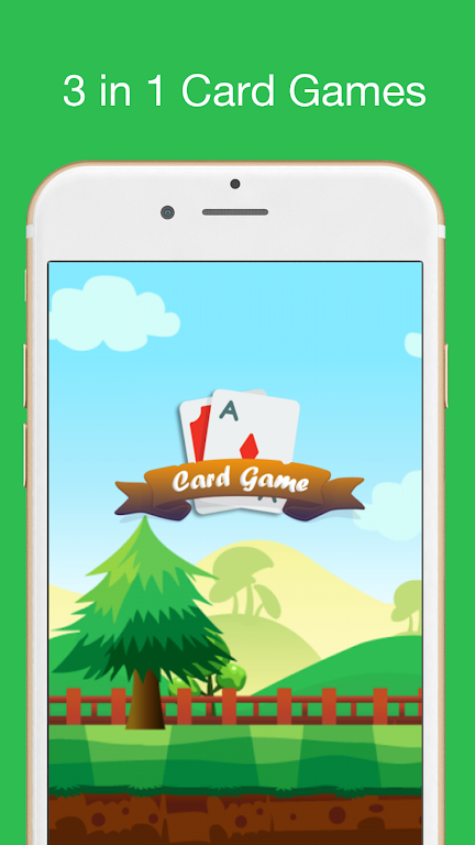 Screenshot 3 in 1 Card Games 1