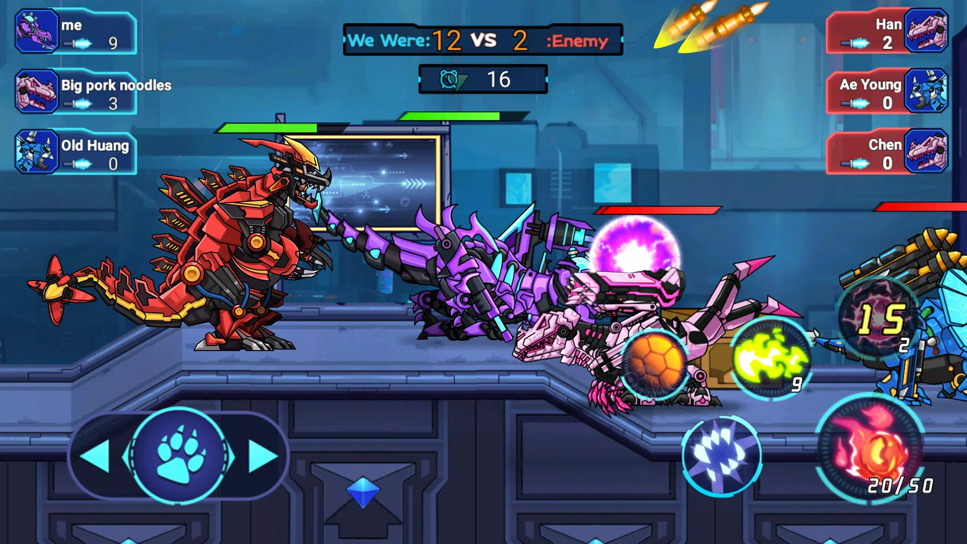 Mech Dinosaur War Capture d'écran 4