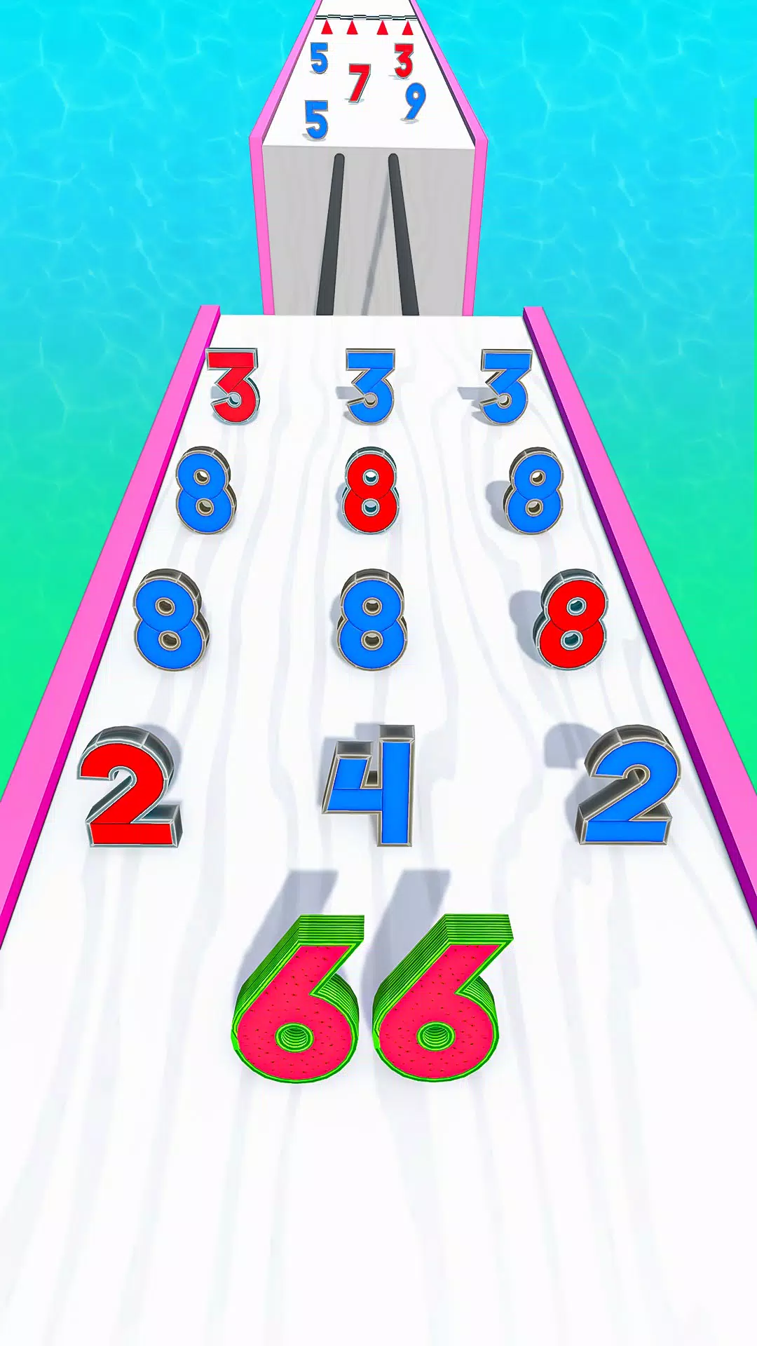 Number Master Run 3D Games ဖန်သားပြင်ဓာတ်ပုံ 3