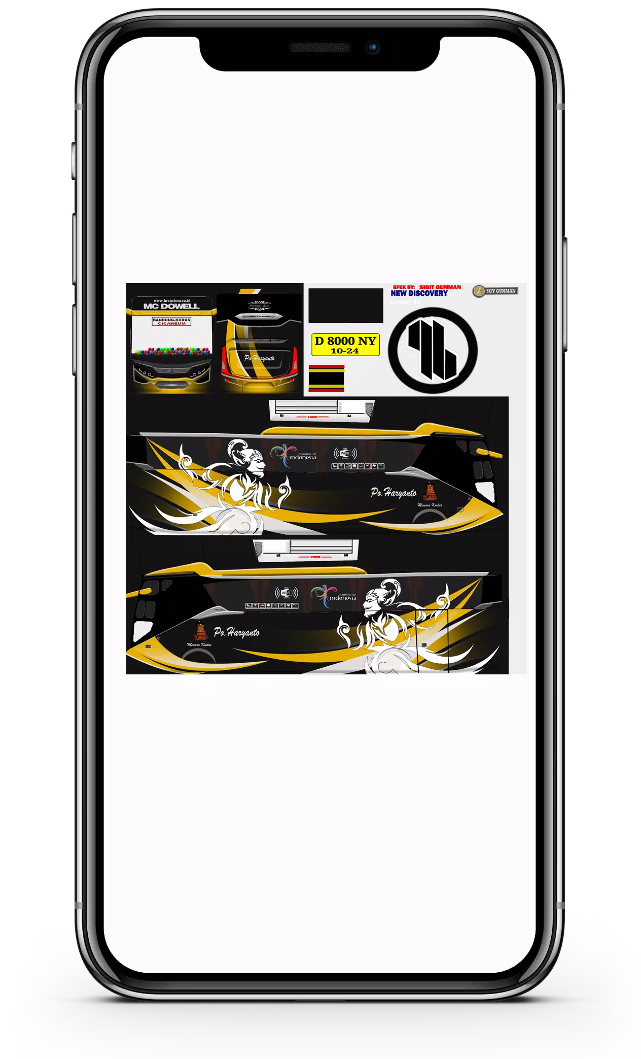 Livery Bus Simulator Indo - Terbaru HD ဖန်သားပြင်ဓာတ်ပုံ 3