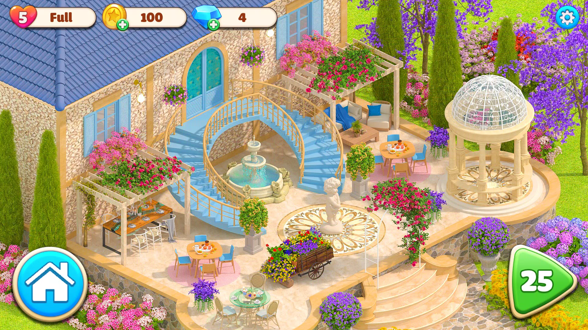 Dream Garden: Makeover Design ekran görüntüsü 1