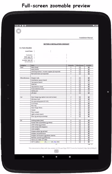 Fill and Sign PDF Forms ảnh chụp màn hình 4