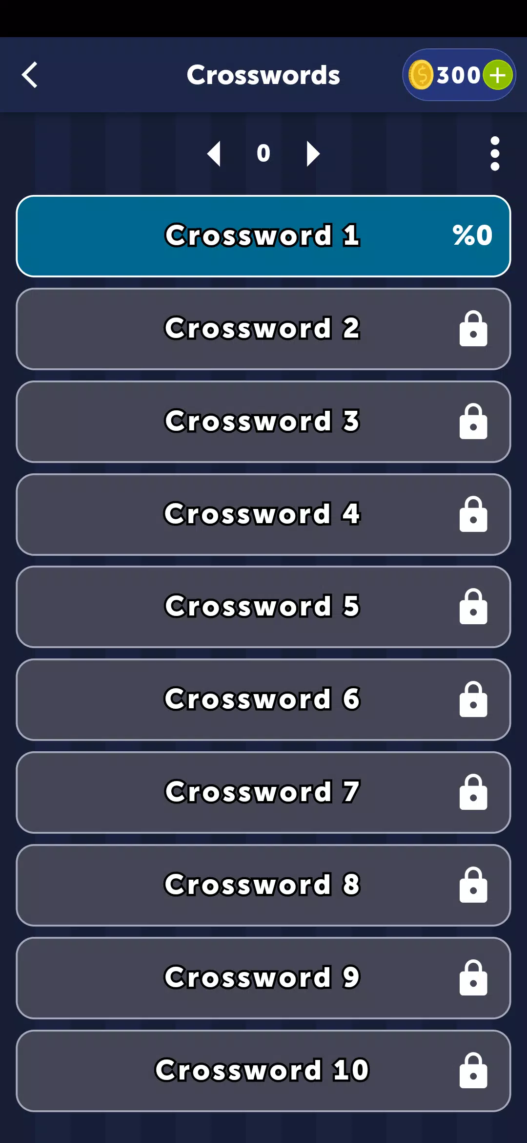 Screenshot Crossword: Arrowword 4