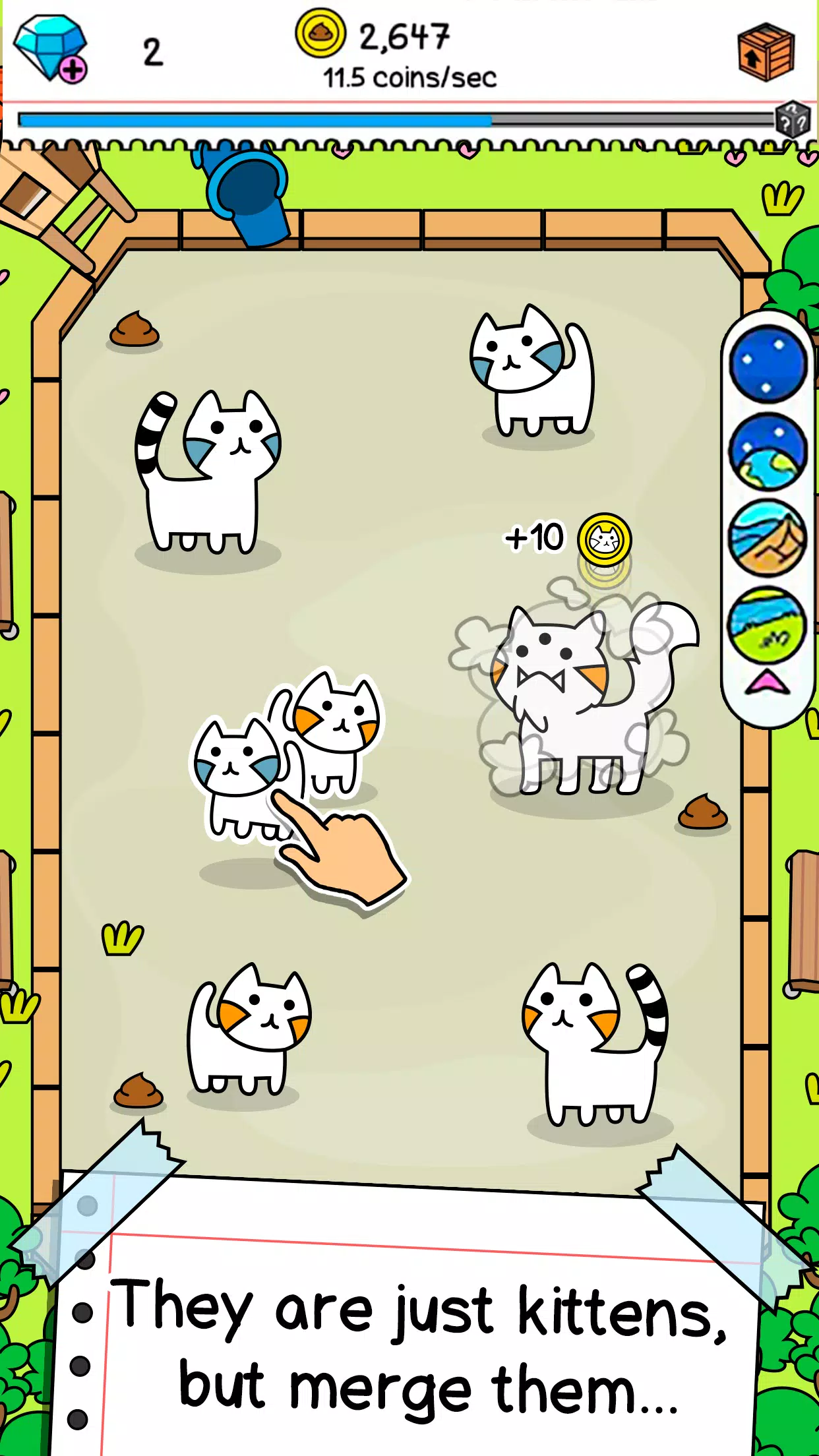 Cat Evolution screenshot 1