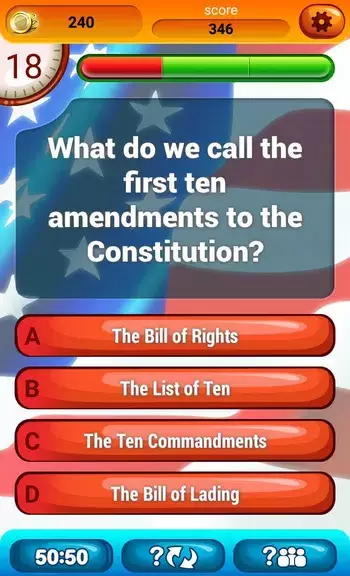 Screenshot US Citizenship Questions 3