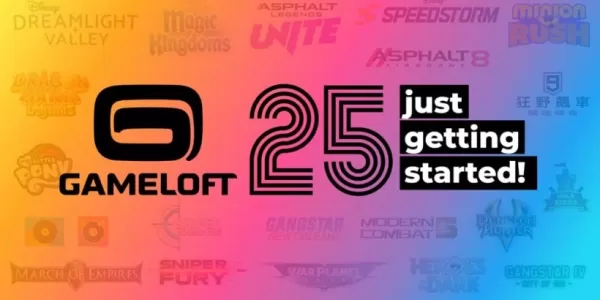 Gameloft သည်ဂိမ်းကစားခြင်းလက်ဆောင်များနှင့် 25 နှစ်ဖြစ်သည်