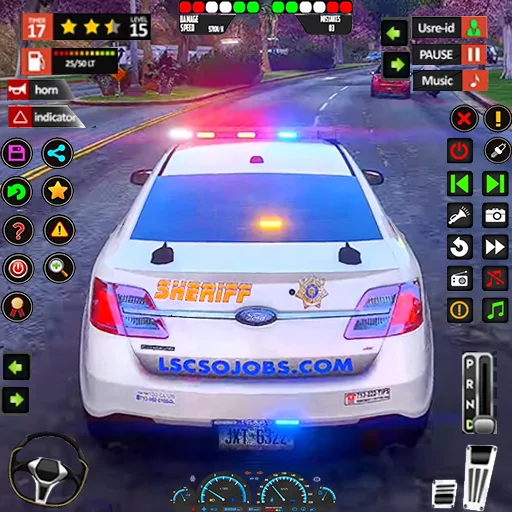 US Police Car Chase: Cop Games экрана 1