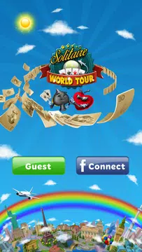 Solitaire World Tour Captura de tela 1