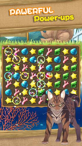 Cat Island Diary~Happy Match 3 স্ক্রিনশট 4