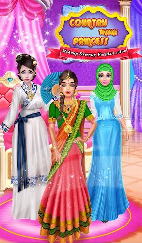 Princess Makeup Dressup Salon Скриншот 2