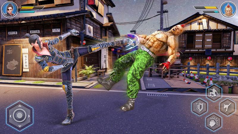 Fighting games: Karate Kung Fu captura de pantalla 