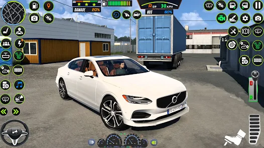 City Car Driving Car Game 2023 ekran görüntüsü 2