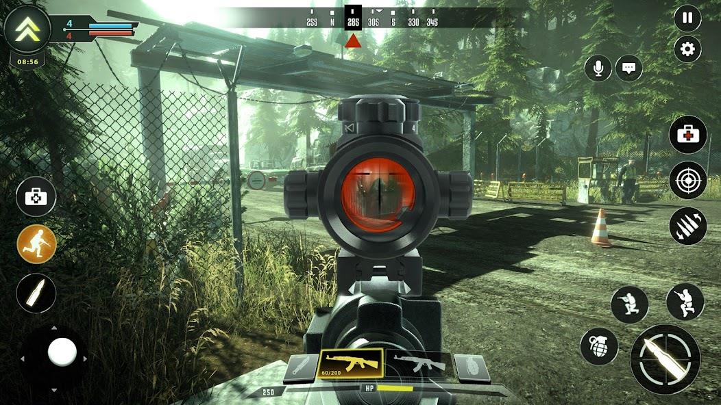 Screenshot Sniper Game: Shooting Gun Game Mod 4