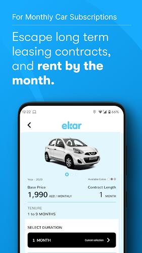 Screenshot ekar Car Rental - No Deposit 4