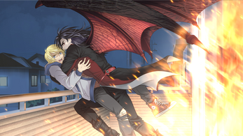 Vampire Slave: A Yaoi Visual Novel zrzut ekranu 4