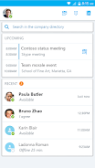 Screenshot Skype for Business for Android 4