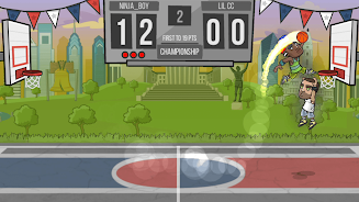 Basketball Battle ảnh chụp màn hình 3