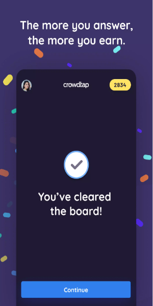 Crowdtap: Surveys & Rewards स्क्रीनशॉट 3