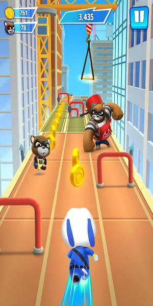 Talking Tom Hero Dash MOD Capture d'écran 2