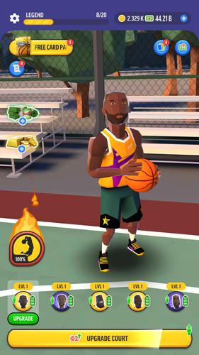 Idle Basketball Legends Tycoon экрана 1