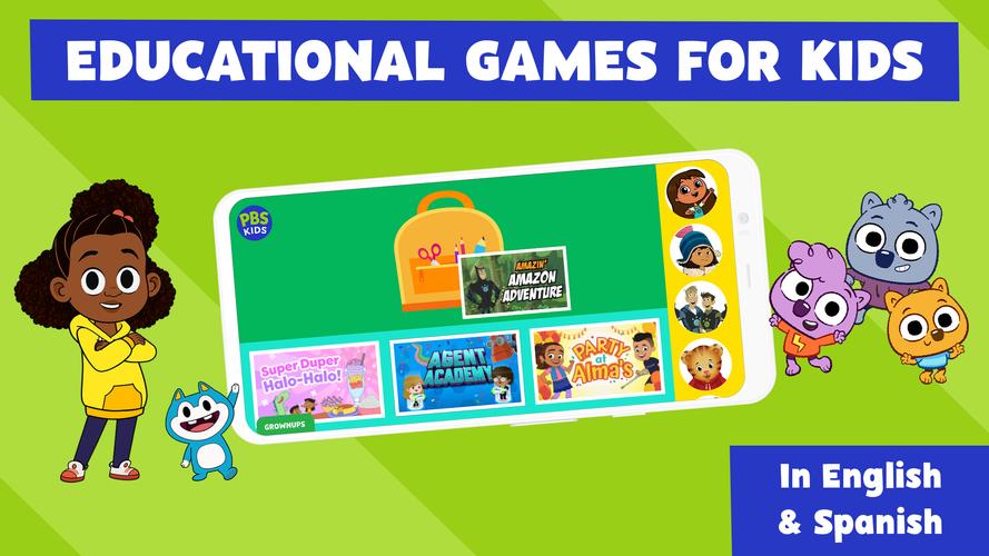 PBS KIDS Games экрана 1