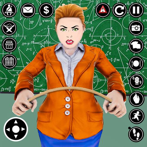 Scary School Teacher Prank 3D Screenshot 1
