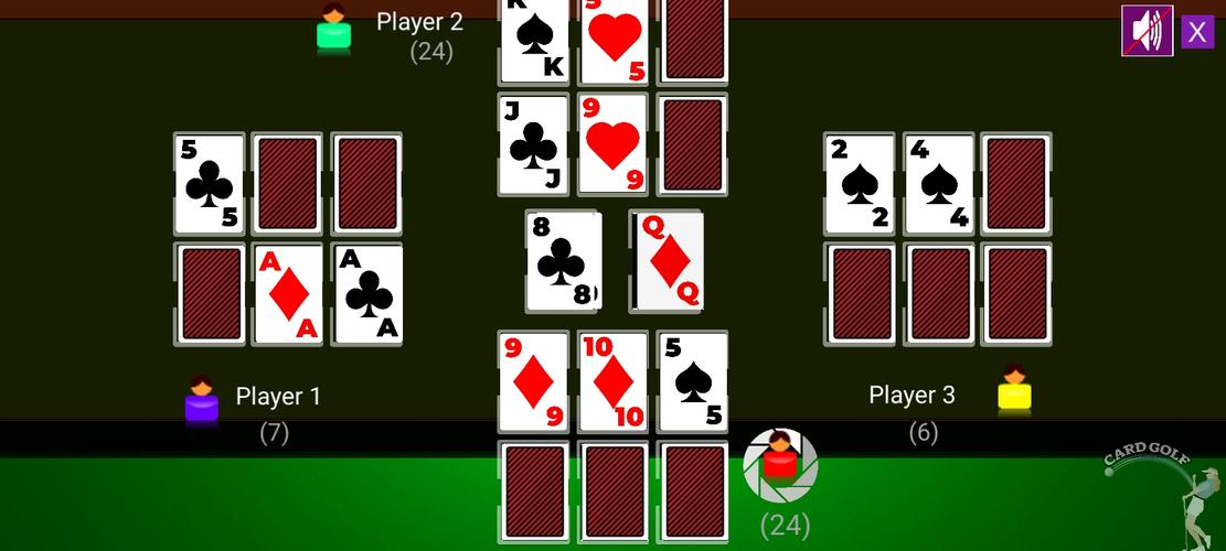 Card Golf экрана 2