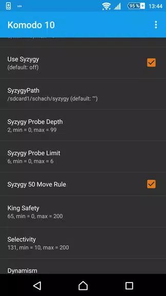 Komodo 10 Chess Engine স্ক্রিনশট 3