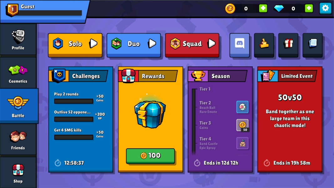 ZombsRoyale.io - Battle Royale स्क्रीनशॉट 1