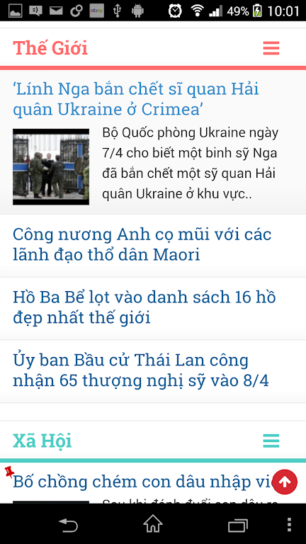 XaLuan Doc Bao Moi Tin Tuc 24h экрана 4