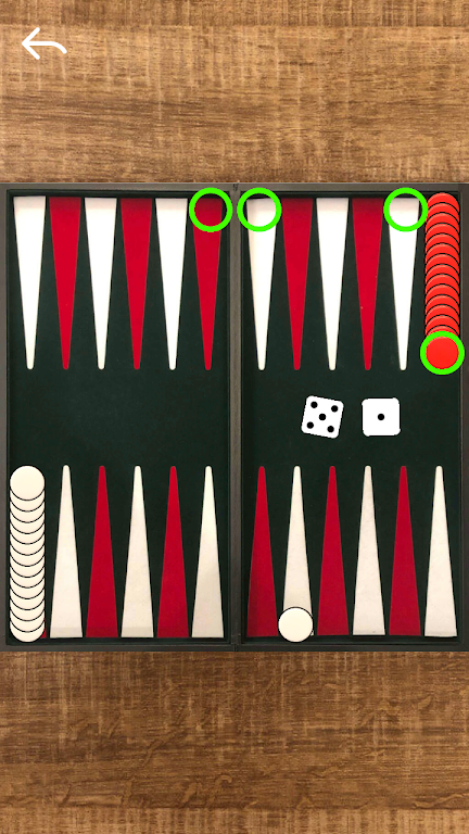 Narde Backgammon captura de pantalla 