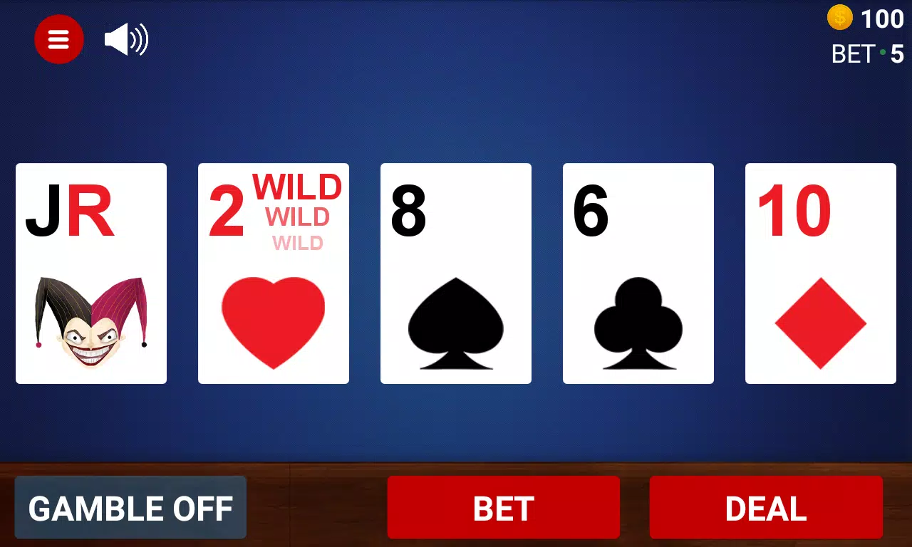 Deuces Wild-Casino Video Poker スクリーンショット 3