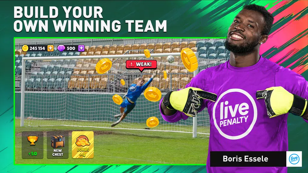 Soccer Penalty: Live Goalie screenshot 4
