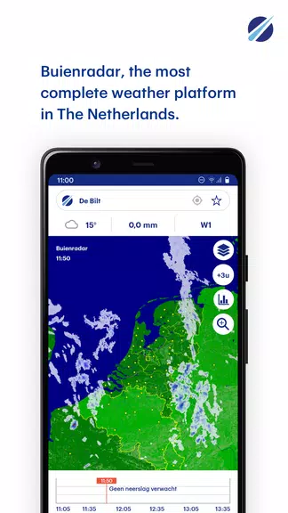 Buienradar - weer ảnh chụp màn hình 1