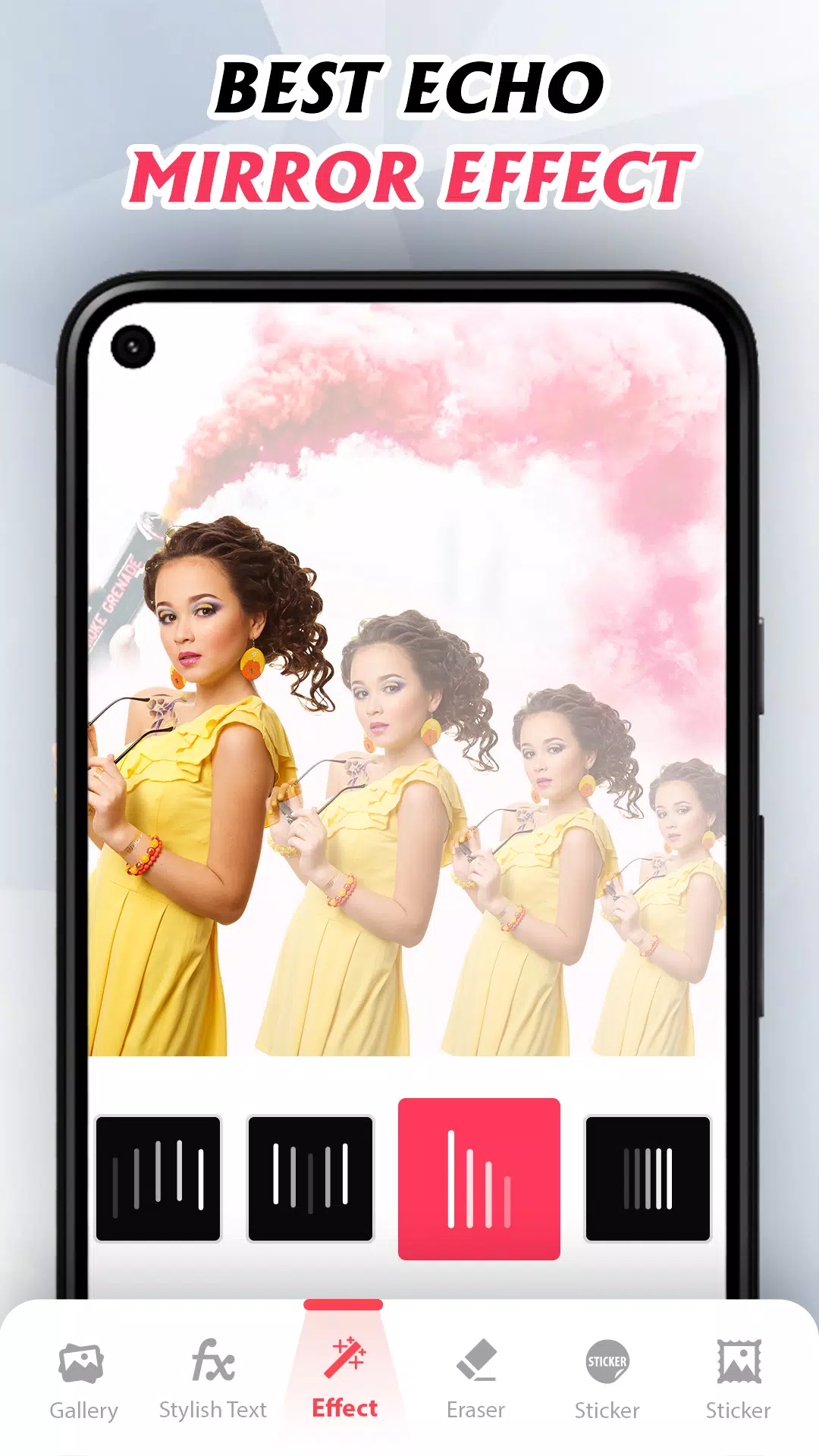 Echo Mirror Magic Effect Photo ảnh chụp màn hình 2