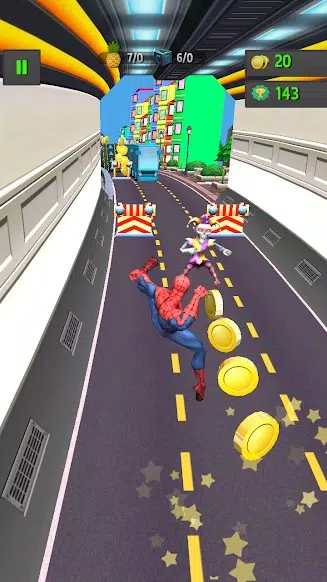 Spider Run Avenger Скриншот 3