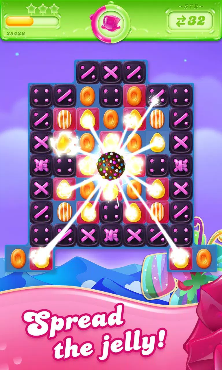 Candy Crush Jelly Saga ảnh chụp màn hình 1