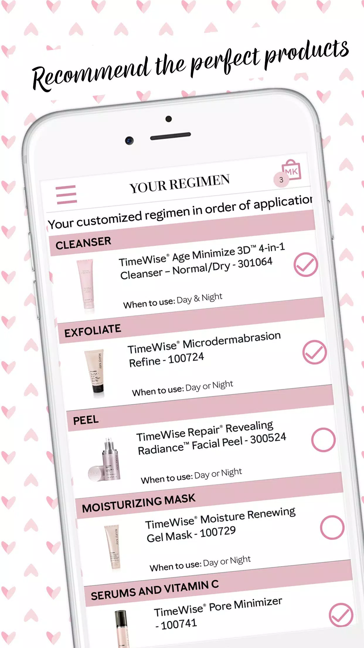 Screenshot Mary Kay® Skin Analyzer 3