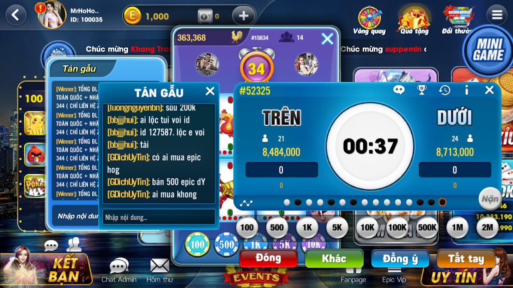 Screenshot Epic JackPot: Đại gia Game bai Club 4