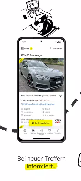 Screenshot AutoScout24 Switzerland 3