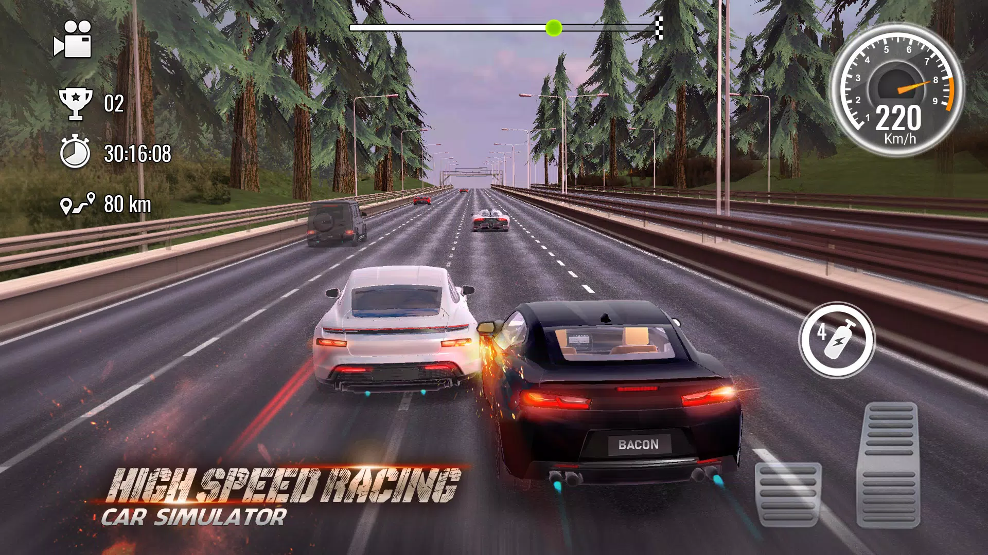 Traffic Car Driving Game ảnh chụp màn hình 1