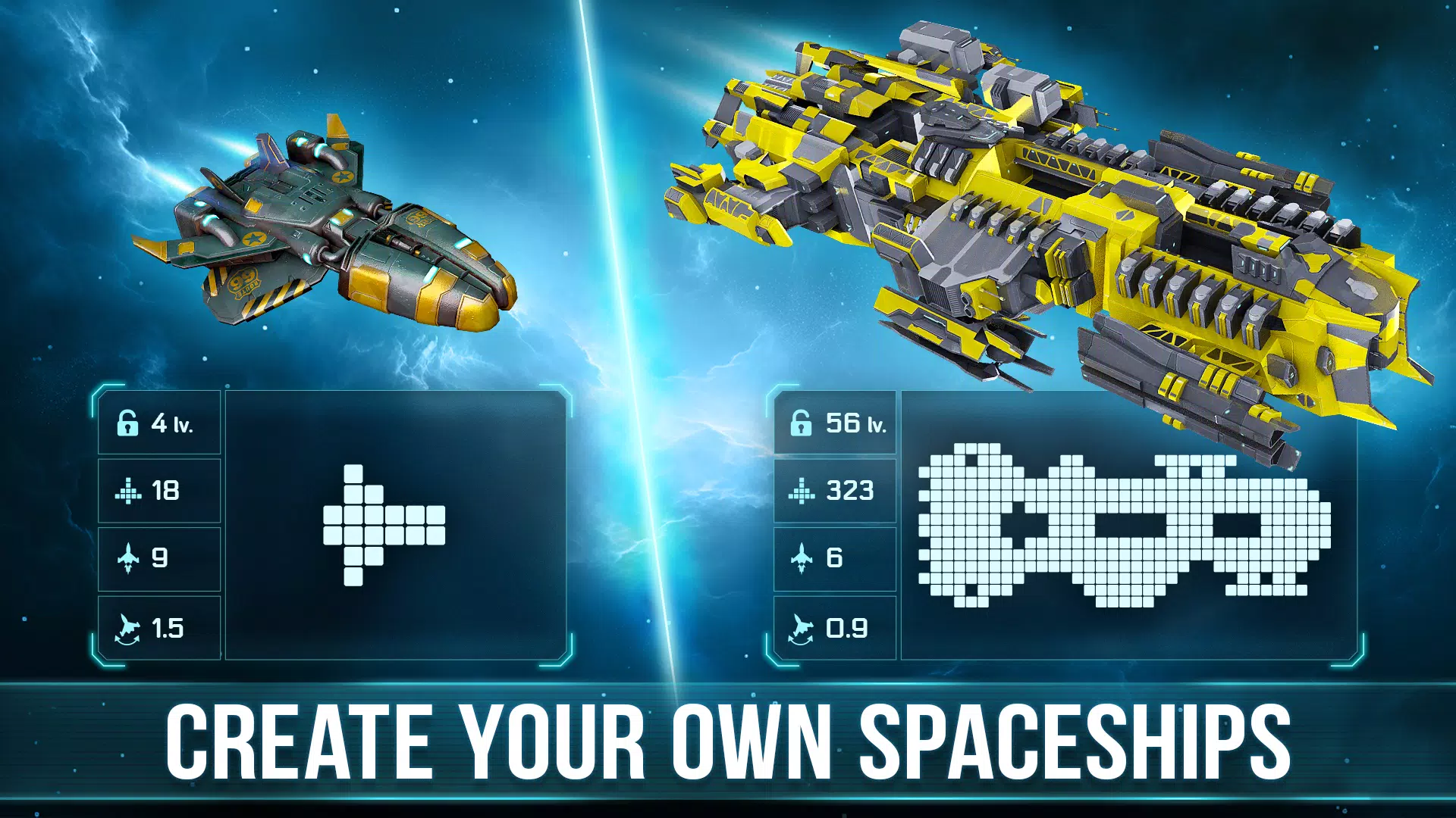 Space Arena ảnh chụp màn hình 1