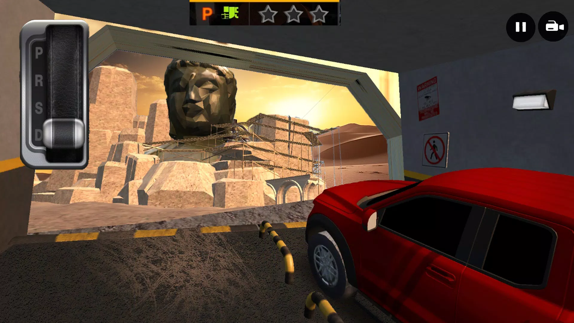 Puzzle Stunt Car экрана 3