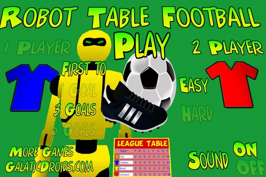 Robot Table Football ဖန်သားပြင်ဓာတ်ပုံ 3