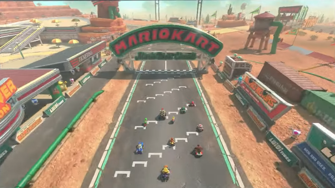 Mario Kart 9的提示明顯更強大的Nintendo Switch 2